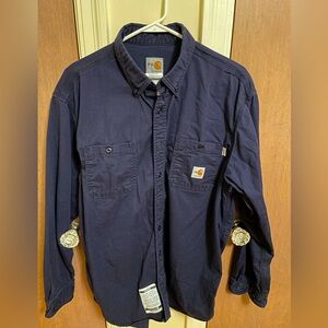 Carhartt Dark Blue Work Shirt